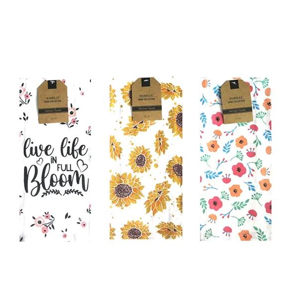 Towel Floral Assorted
