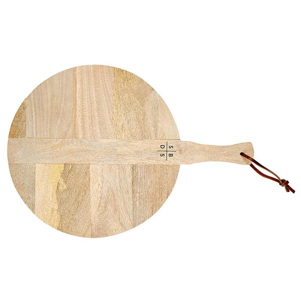 Charcuterie Board Round Light Wash