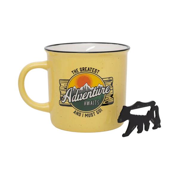 Mug Set Adventure Awaits - 14oz