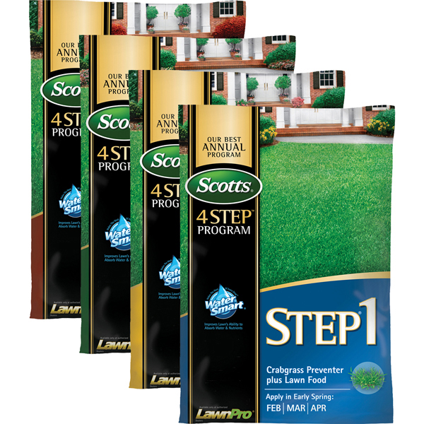 Departments scotts 4 step program covers 5 000 sqft