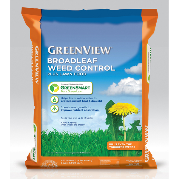 Greenview Broadleaf Weed Control + Fertilizer&nbsp;- 15,000 sqft coverage