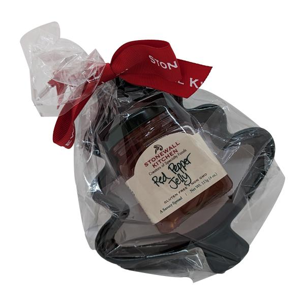 Gift Set - 1 Jar + Ramekin - Red Pepper Jelly - 4oz