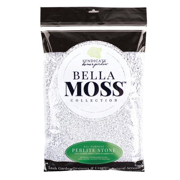 Bella Moss Perlite Stone - 4 qt